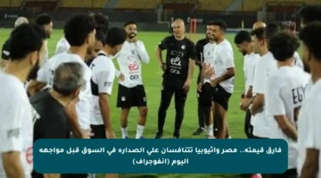 فارق قيمته.. مصر وإثيوبيا تتنافسان على الصدارة في السوق قبل مواجهة اليوم (إنفوجراف)